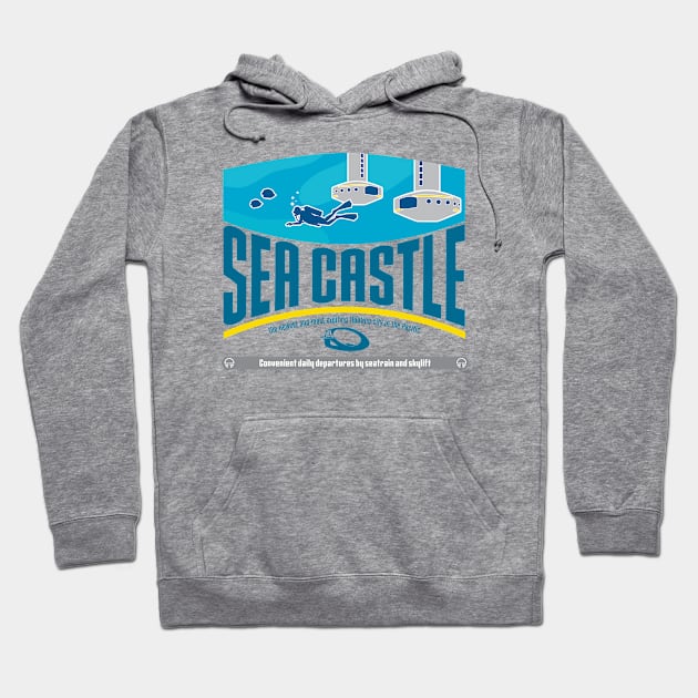 Horizons Sea Castle Hoodie by Treasures from the Kingdom